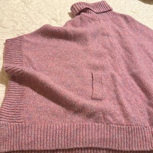 Beautiful oversize sweater poncho! Like new only worn one time!